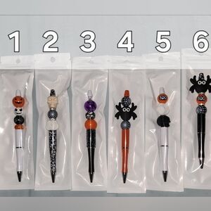 Choice Of 1 Halloween Themed Beaded Pen